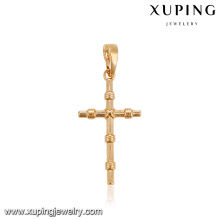 31021 Religion series gold Jesus cross gold designs pendant jewelry for women